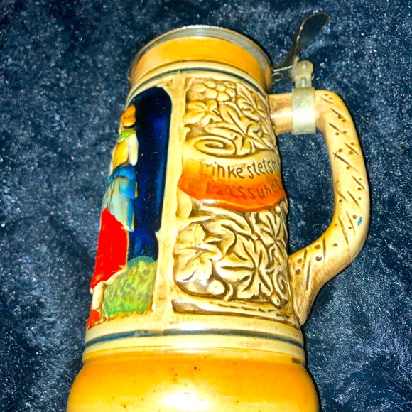 Vintage German Marzi & Remi Pottery Beer Stein - Picture 2 of 11